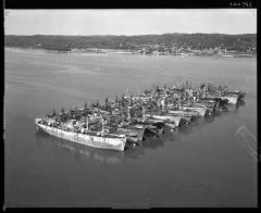 Boats in the Hudson, N.Y.