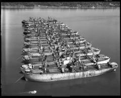 Boats in the Hudson, N.Y.