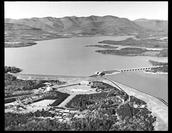 Ashokan Reservoir, New York, Aerial View