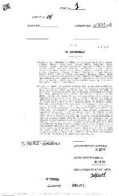 NYS Bill and Veto Jackets: 2004, Chapter 1  
