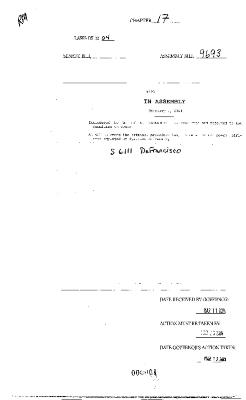 NYS Bill and Veto Jackets: 2004, Chapter 17