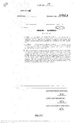 NYS Bill and Veto Jackets: 2004, Chapter 19