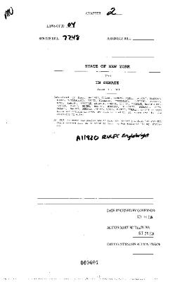 NYS Bill and Veto Jackets: 2004, Chapter 2  