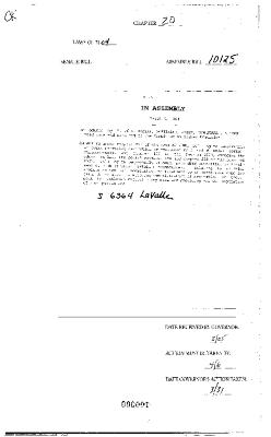 NYS Bill and Veto Jackets: 2004, Chapter 20