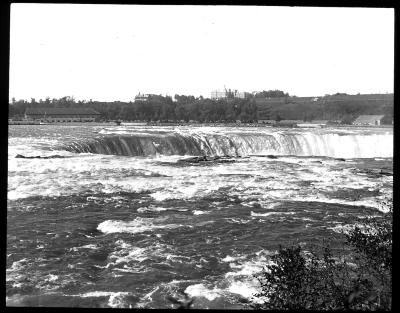 Brink of Horseshoe Falls from Goat Island, Niagara Falls, New York