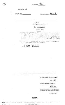 NYS Bill and Veto Jackets: 2004, Chapter 42