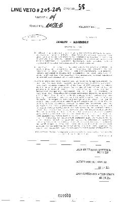 NYS Bill and Veto Jackets: 2004, Chapter 58