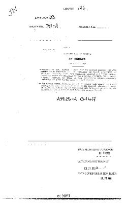 NYS Bill and Veto Jackets: 2003, Chapter 126