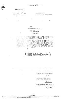 NYS Bill and Veto Jackets: 2003, Chapter 123
