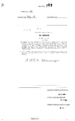 NYS Bill and Veto Jackets: 2003, Chapter 198
