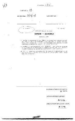 NYS Bill and Veto Jackets: 2003, Chapter 135