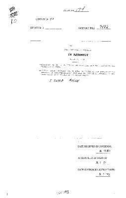 NYS Bill and Veto Jackets: 2003, Chapter 174