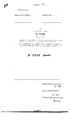 NYS Bill and Veto Jackets: 2003, Chapter 131