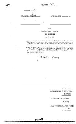 NYS Bill and Veto Jackets: 2003, Chapter 141