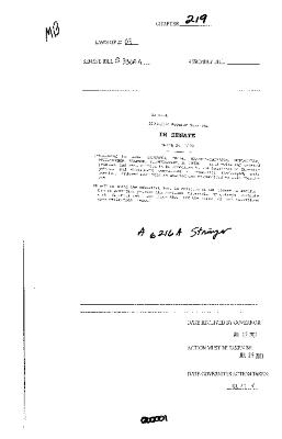 NYS Bill and Veto Jackets: 2003, Chapter 219