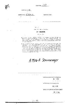NYS Bill and Veto Jackets: 2003, Chapter 149