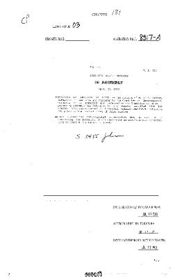 NYS Bill and Veto Jackets: 2003, Chapter 181