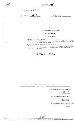 NYS Bill and Veto Jackets: 2003, Chapter 146