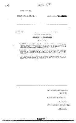 NYS Bill and Veto Jackets: 2003, Chapter 134
