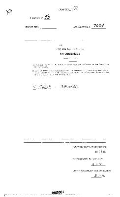 NYS Bill and Veto Jackets: 2003, Chapter 171