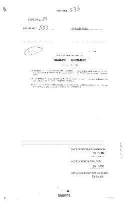 NYS Bill and Veto Jackets: 2003, Chapter 273