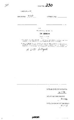 NYS Bill and Veto Jackets: 2003, Chapter 230
