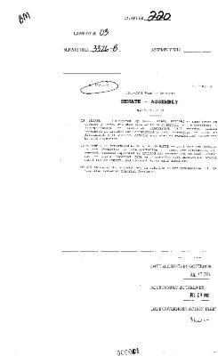NYS Bill and Veto Jackets: 2003, Chapter 220