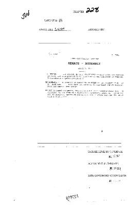 NYS Bill and Veto Jackets: 2003, Chapter 228