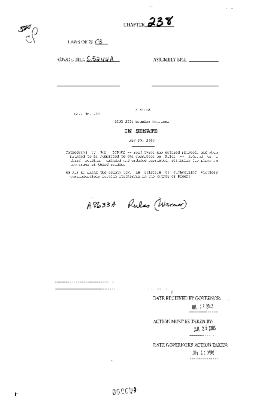 NYS Bill and Veto Jackets: 2003, Chapter 238