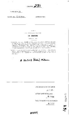 NYS Bill and Veto Jackets: 2003, Chapter 231