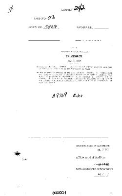 NYS Bill and Veto Jackets: 2003, Chapter 242