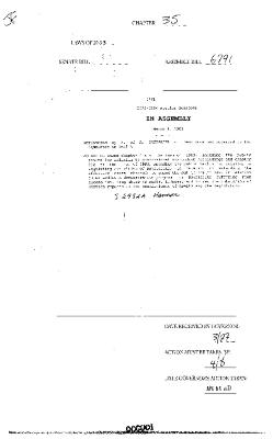 NYS Bill and Veto Jackets: 2003, Chapter 35