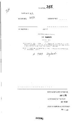 NYS Bill and Veto Jackets: 2003, Chapter 355