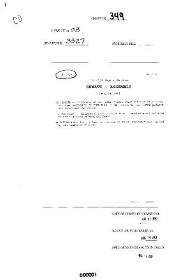 NYS Bill and Veto Jackets: 2003, Chapter 349