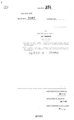 NYS Bill and Veto Jackets: 2003, Chapter 351