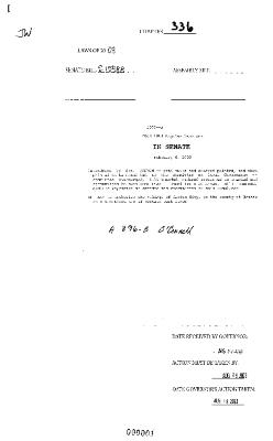 NYS Bill and Veto Jackets: 2003, Chapter 336