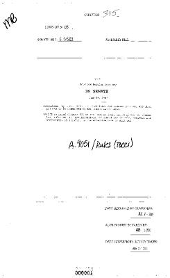 NYS Bill and Veto Jackets: 2003, Chapter 315