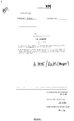 NYS Bill and Veto Jackets: 2003, Chapter 374