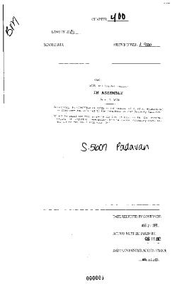 NYS Bill and Veto Jackets: 2003, Chapter 400