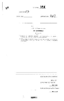 NYS Bill and Veto Jackets: 2003, Chapter 398