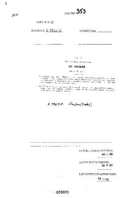 NYS Bill and Veto Jackets: 2003, Chapter 353