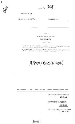 NYS Bill and Veto Jackets: 2003, Chapter 369