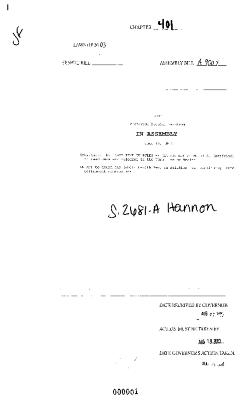 NYS Bill and Veto Jackets: 2003, Chapter 401