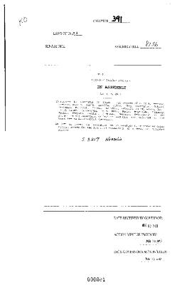 NYS Bill and Veto Jackets: 2003, Chapter 391