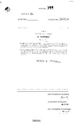 NYS Bill and Veto Jackets: 2003, Chapter 399