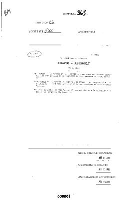 NYS Bill and Veto Jackets: 2003, Chapter 365