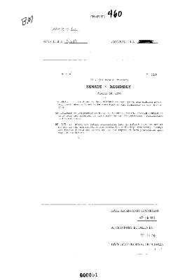 NYS Bill and Veto Jackets: 2003, Chapter 460