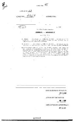 NYS Bill and Veto Jackets: 2003, Chapter 45