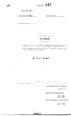 NYS Bill and Veto Jackets: 2003, Chapter 485