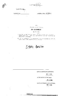 NYS Bill and Veto Jackets: 2003, Chapter 454